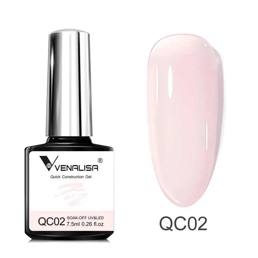 Venalisa Pink Jelly Nail Strengthener Gel Quick And Stylish