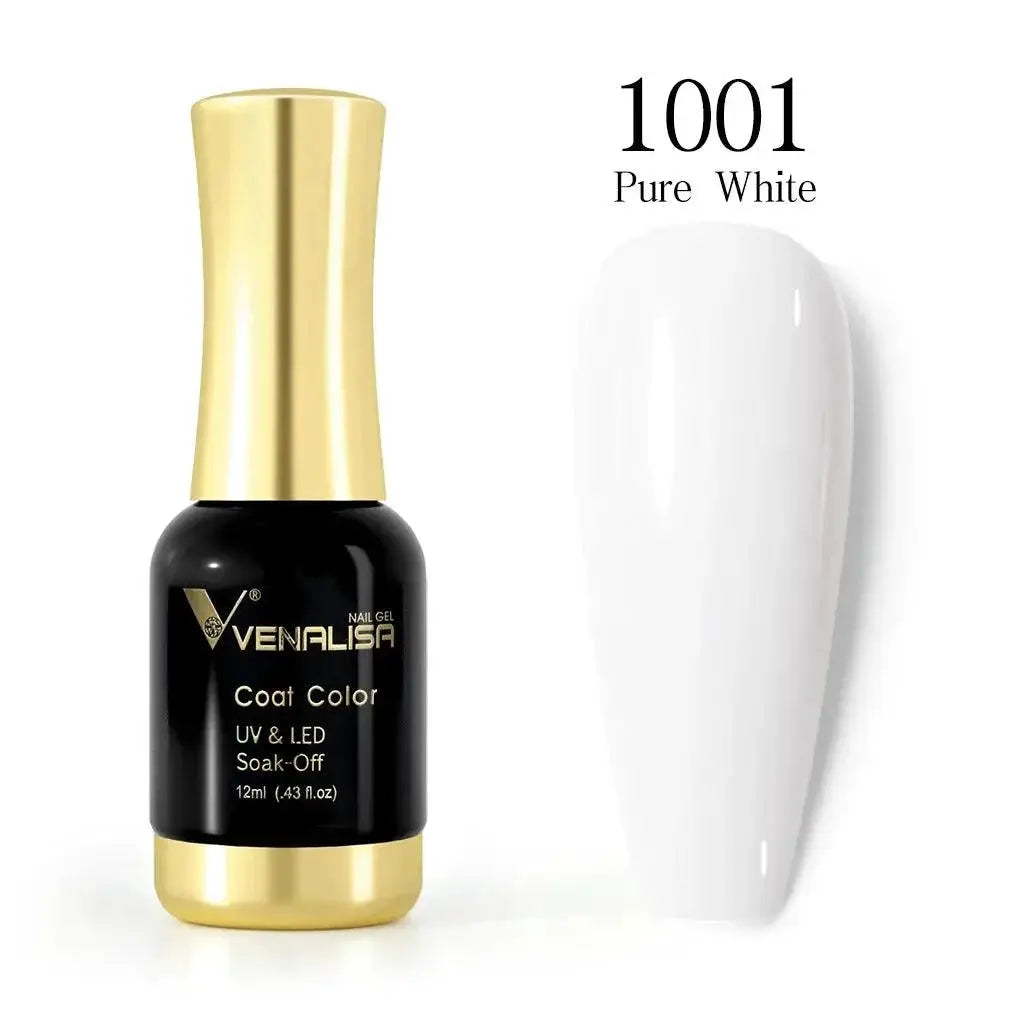 Venalisa Platinum Gel Polish Set Vibrant Colors Top Coat