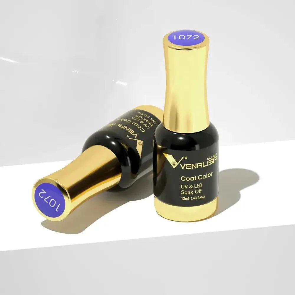 Venalisa Platinum Gel Polish Set Vibrant Colors Top Coat