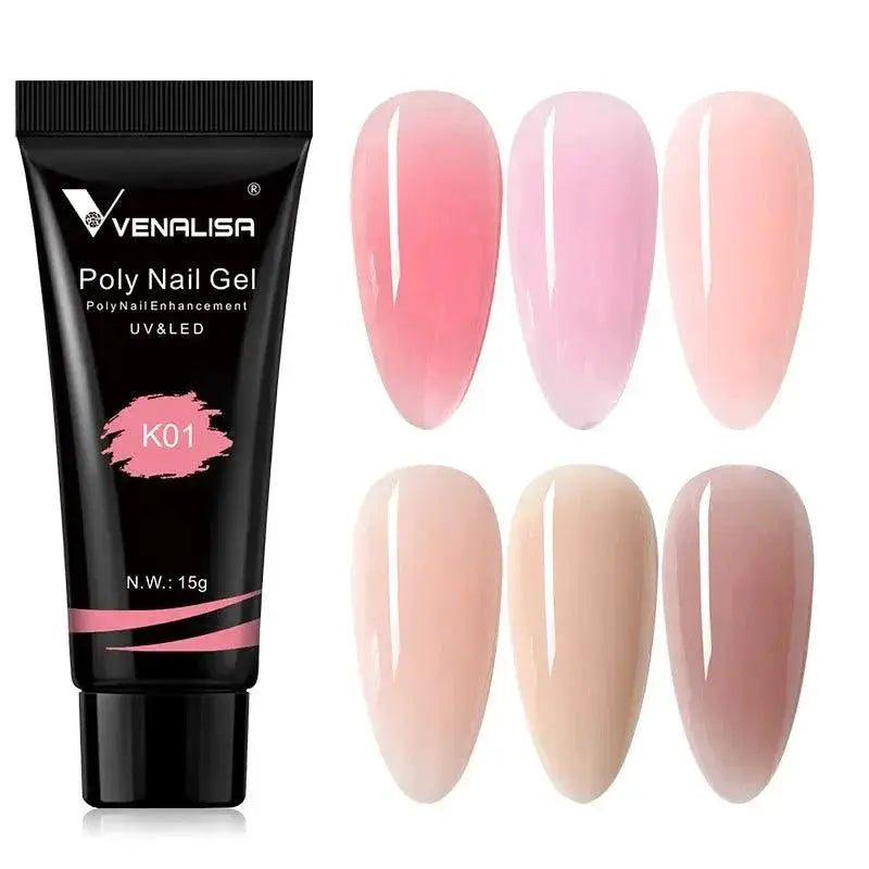 Venalisa Poly Gel Kit Ultimate Art Bundle for Nails
