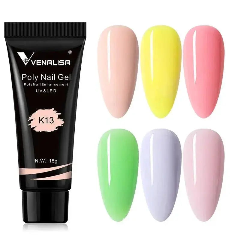 Venalisa Poly Gel Kit Ultimate Art Bundle for Nails