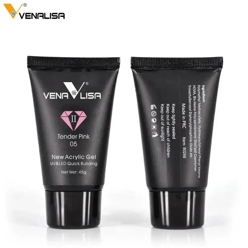 Venalisa Poly Gel Nail Kit French Nail Jelly Builder Set