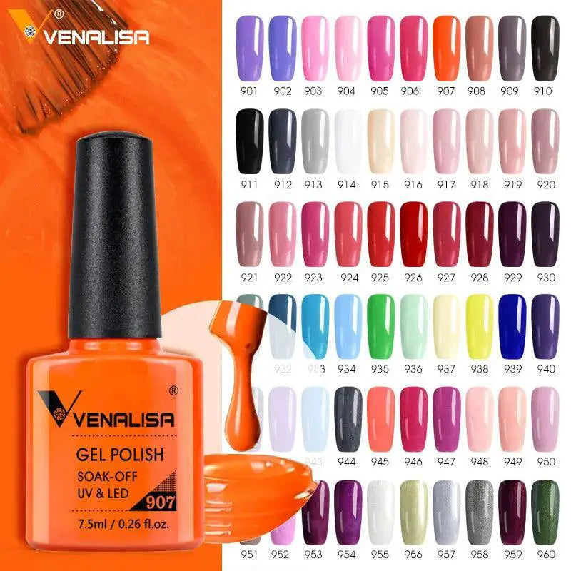 Venalisa Water Base Gel Polish Set For Smooth Application