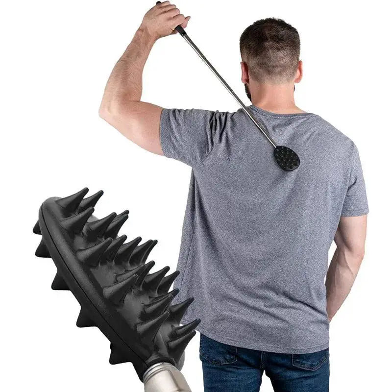 Versatile 3 - In - 1 Telescopic Back Scratcher for Comfort