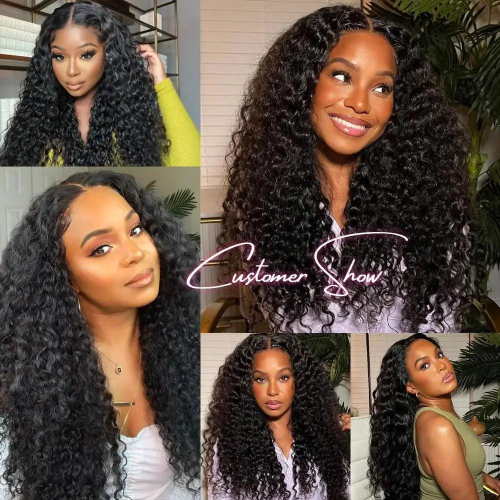 Versatile Deep Wave Brazilian Remy Lace Wigs For Style
