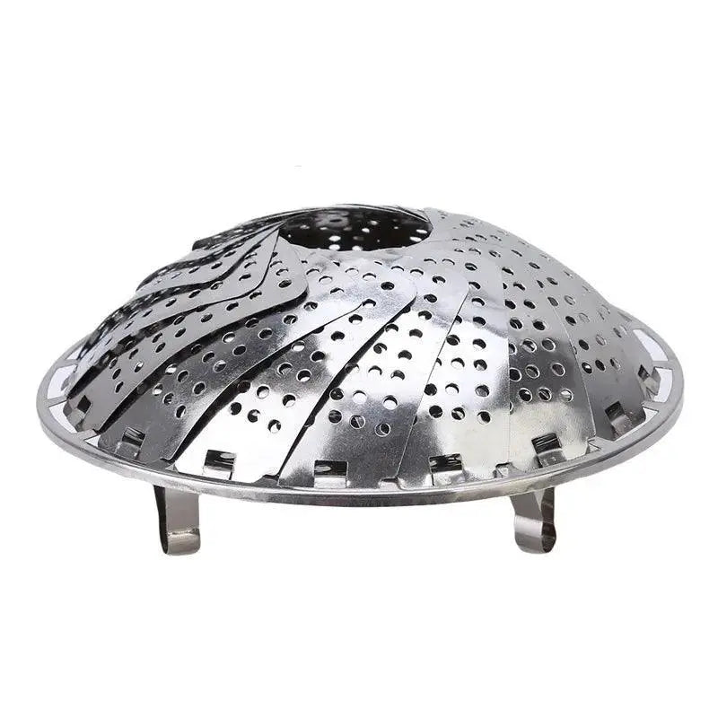 Versatile Folding Stainless Steel Steamer Rack For Veggies