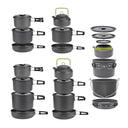 Versatile Lightweight Camping Cookware Set for 1-7 People