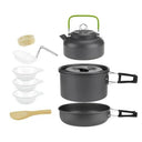 Versatile Lightweight Camping Cookware Set for 1-7 People