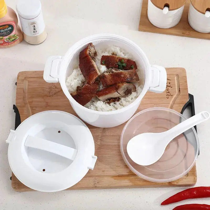 Versatile Microwave Rice Cooker and Steamer Mini Oven