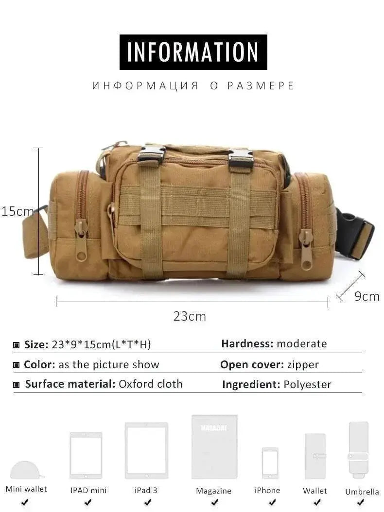 Versatile Military Tactical Backpack for Outdoor Adventures