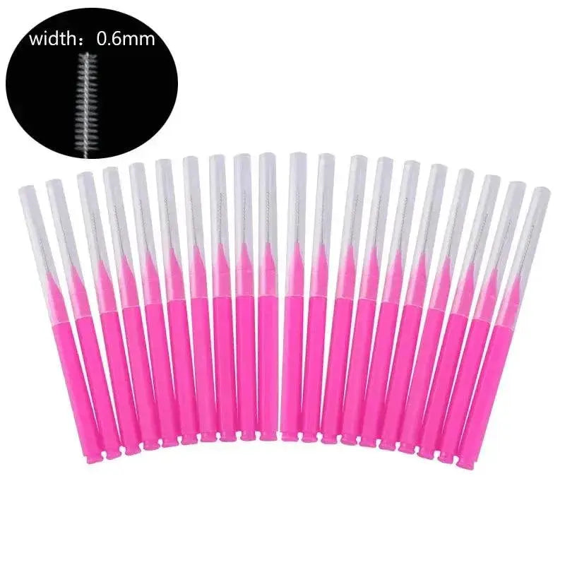 Mini Brow And Lash Grooming Set With Precision Brushes