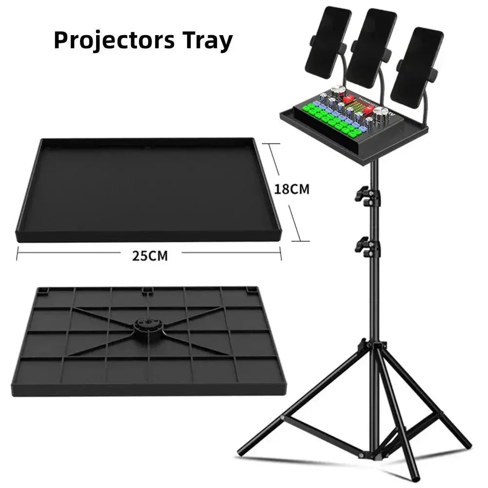 Versatile Projector Tray Sturdy Platform For Monitors