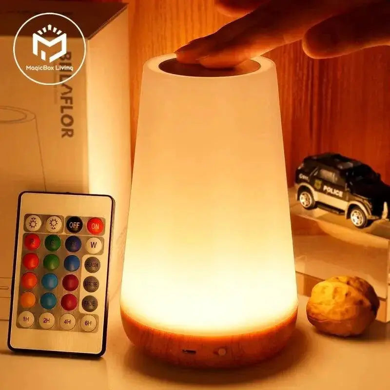 RGB Night Light With Remote Control 13 Color Options