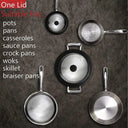Heat-Retaining Cookware Lid For 16–32 Cm