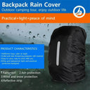 Versatile Waterproof Backpack Rain Cover for Hiking 20-70L