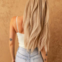 Vest Stitching Slim Pullover V-neck Sleeveless Camisole