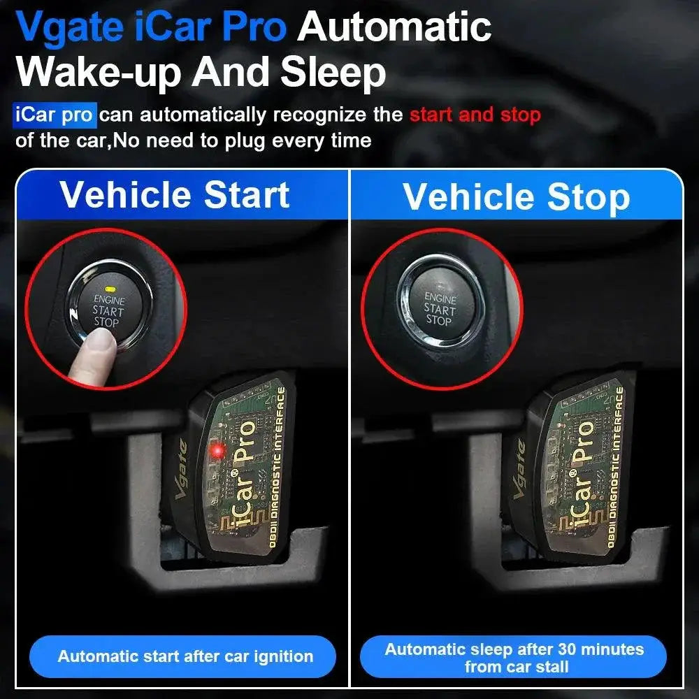 Vgate iCar Pro OBD2 Bluetooth Diagnostic Tool Android iOS