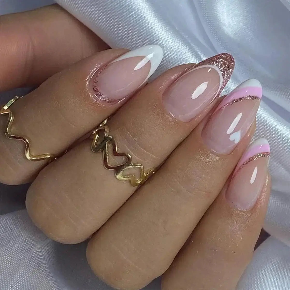 Ballet False Nails Kit Colorful Waterproof Design — product view 18