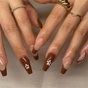 Vibrant Ballet False Nails Kit Colorful Waterproof Design