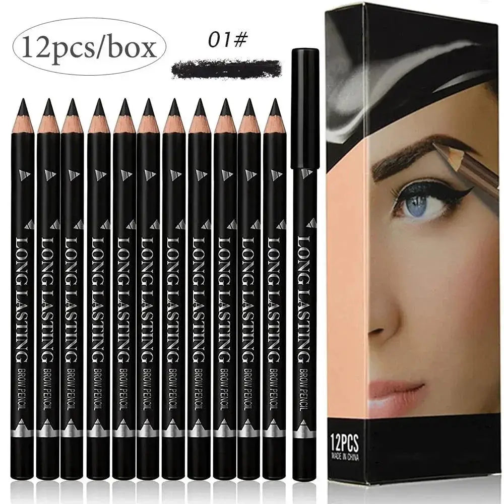 Vibrant Brow Pencil Set Waterproof Long Lasting Kit
