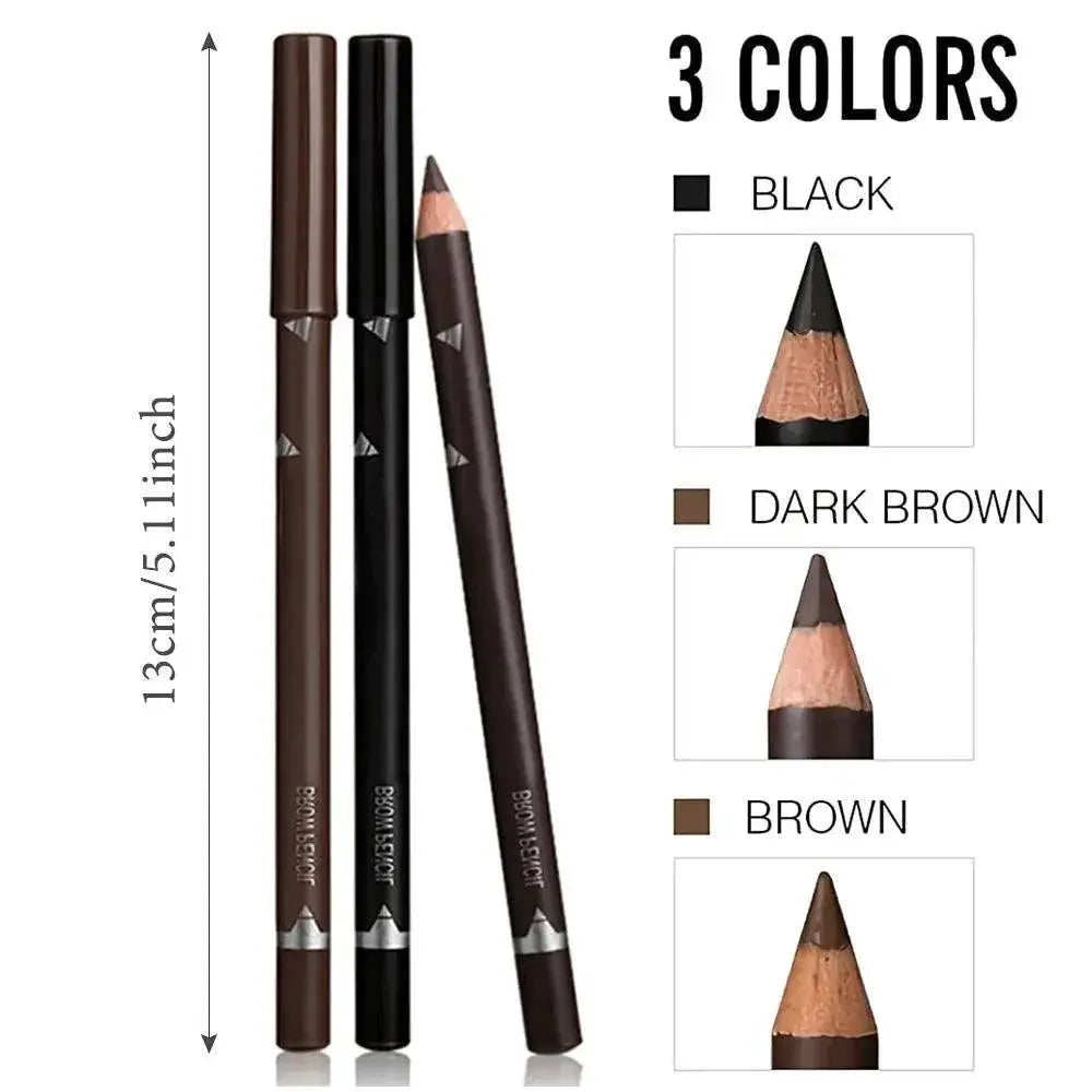 Vibrant Brow Pencil Set Waterproof Long Lasting Kit