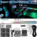 Vibrant Car Ambient Light Kit for Mood