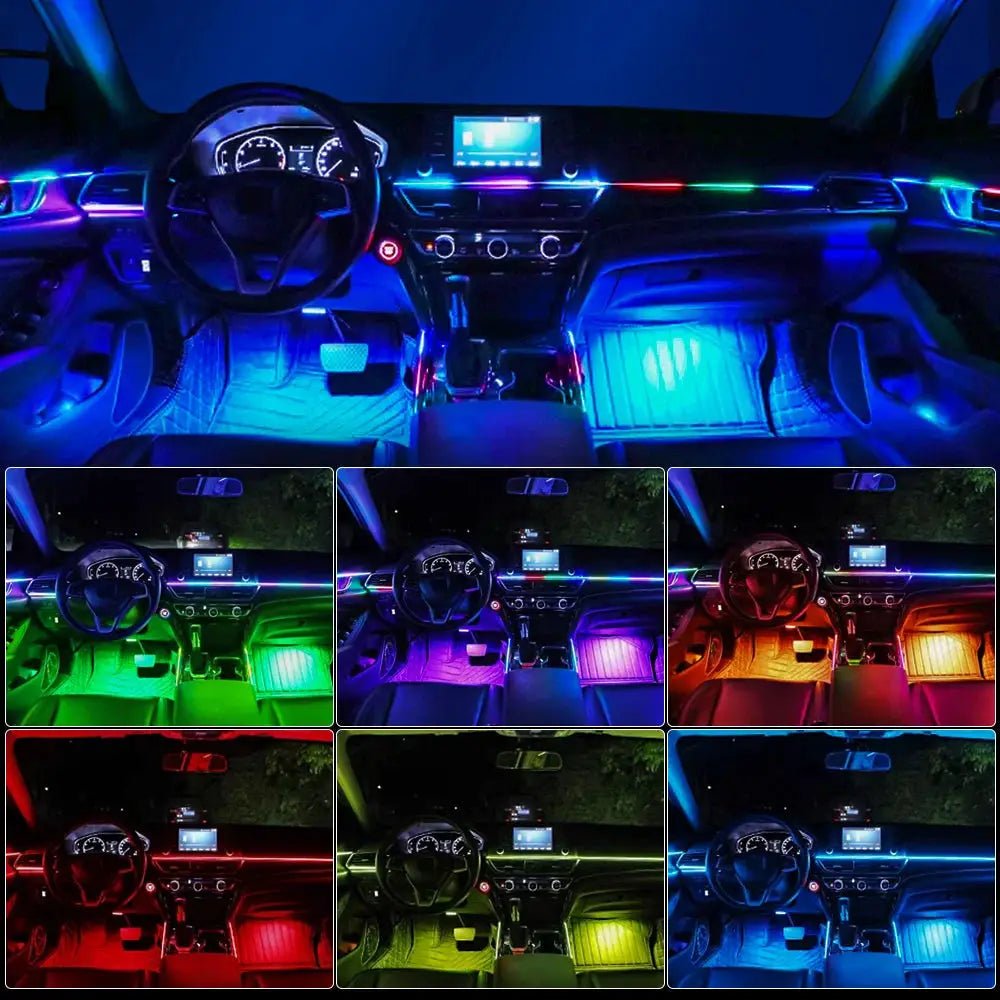 Vibrant Car Ambient Light Kit for Mood