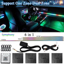Vibrant Car Ambient Light Kit for Mood