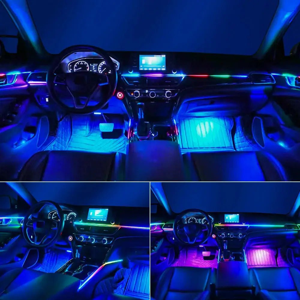Vibrant Car Ambient Light Kit for Mood