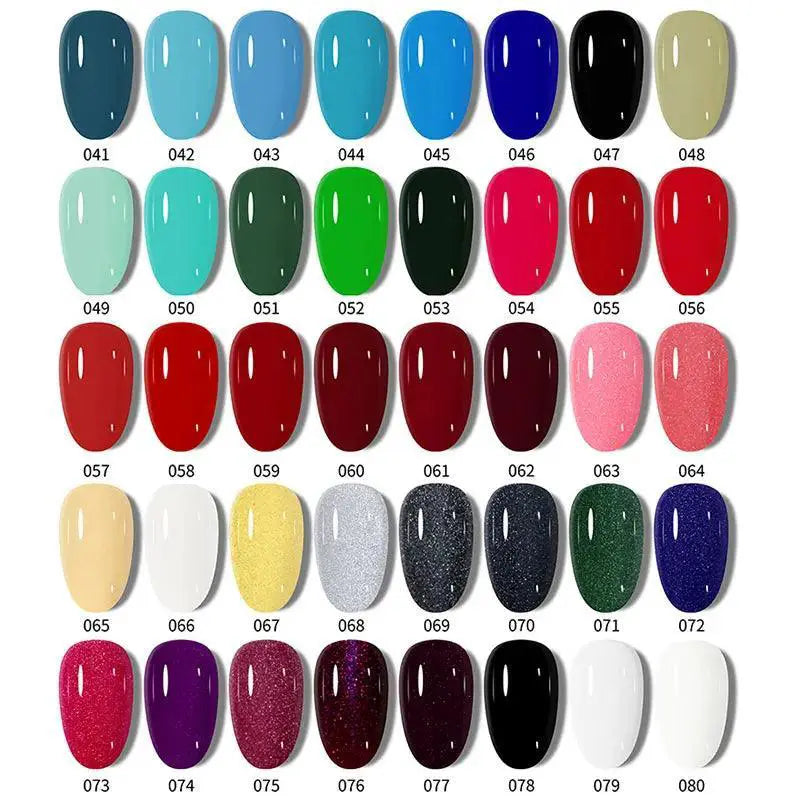 Vibrant Gel Nail Polish Kit With 80 Colors For Salon Quality