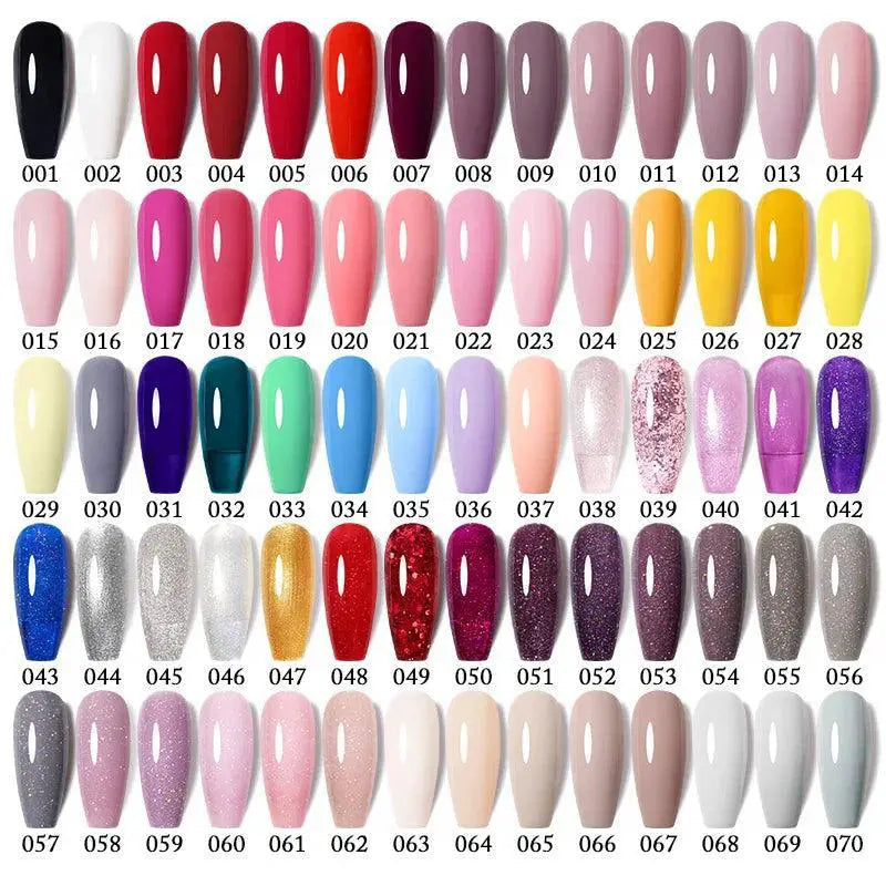 Vibrant Gel Polish Set 122 Colors For Stunning Nail Art