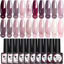 Vibrant Gel Polish Set: Stunning Nail Art Collection 122 Colors