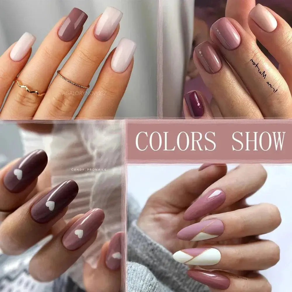 Vibrant Gel Polish Set 122 Colors For Stunning Nail Art