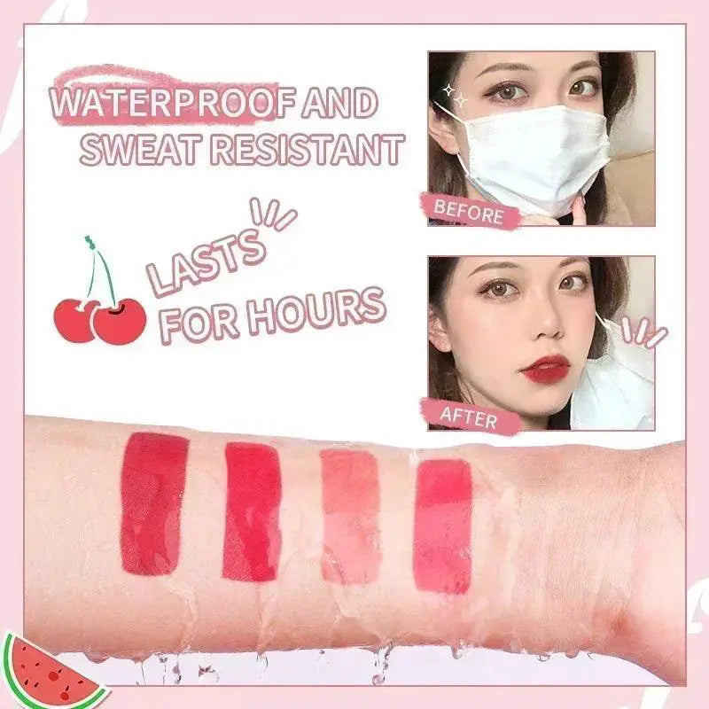 Vibrant Matte Lipstick Long Lasting Waterproof Lip Tint