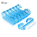 Vibrant Nail Brush Set for Manicure and Pedicure Brushes