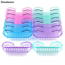 Vibrant Nail Brush Set for Manicure and Pedicure Brushes