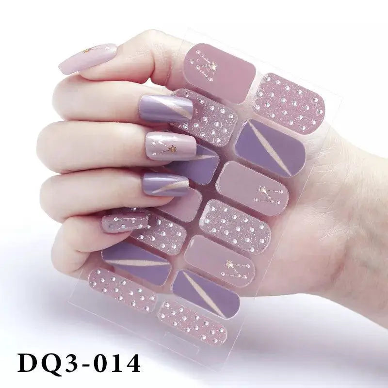 Vibrant Nail Sticker Collection Easy Custom Art Delivery