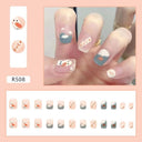 Vibrant Rainbow Ballerina Nail Art Set for Fun Styles
