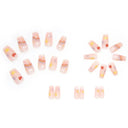 Vibrant Rainbow Ballerina Nail Art Set for Fun Styles