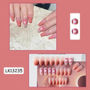 Vibrant Rainbow Ballerina Nail Art Set for Fun Styles