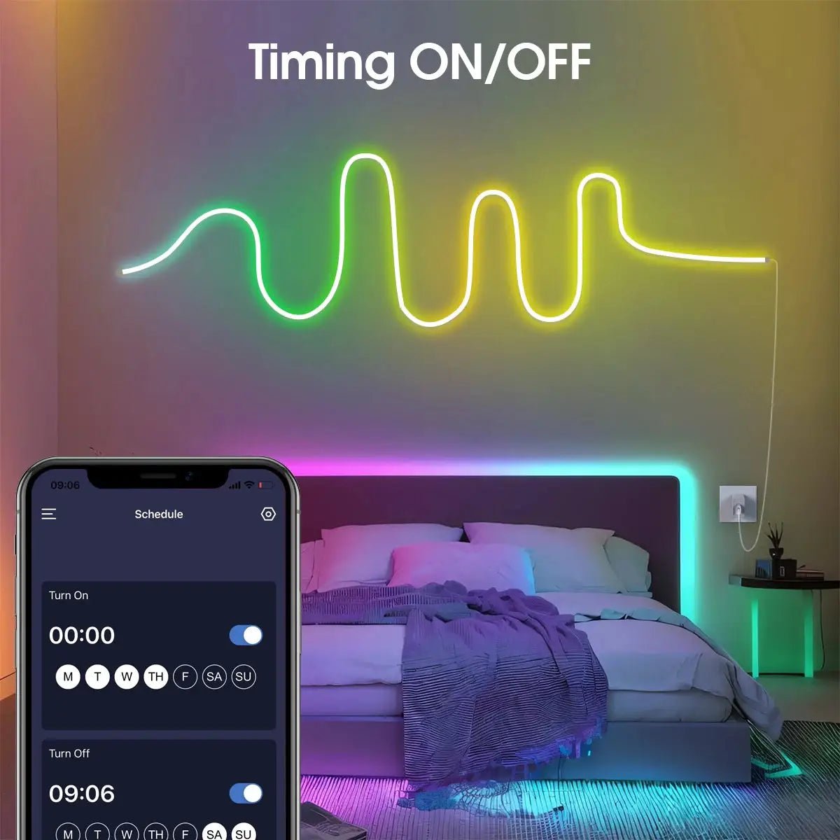 Vibrant Rgbic LED Strip for Home Party