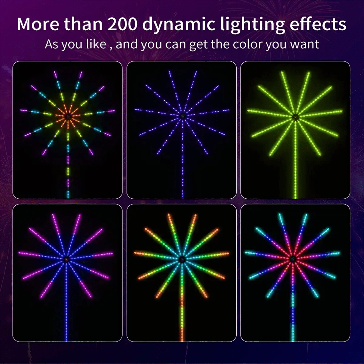 Vibrant RGBIC String Lights for Parties
