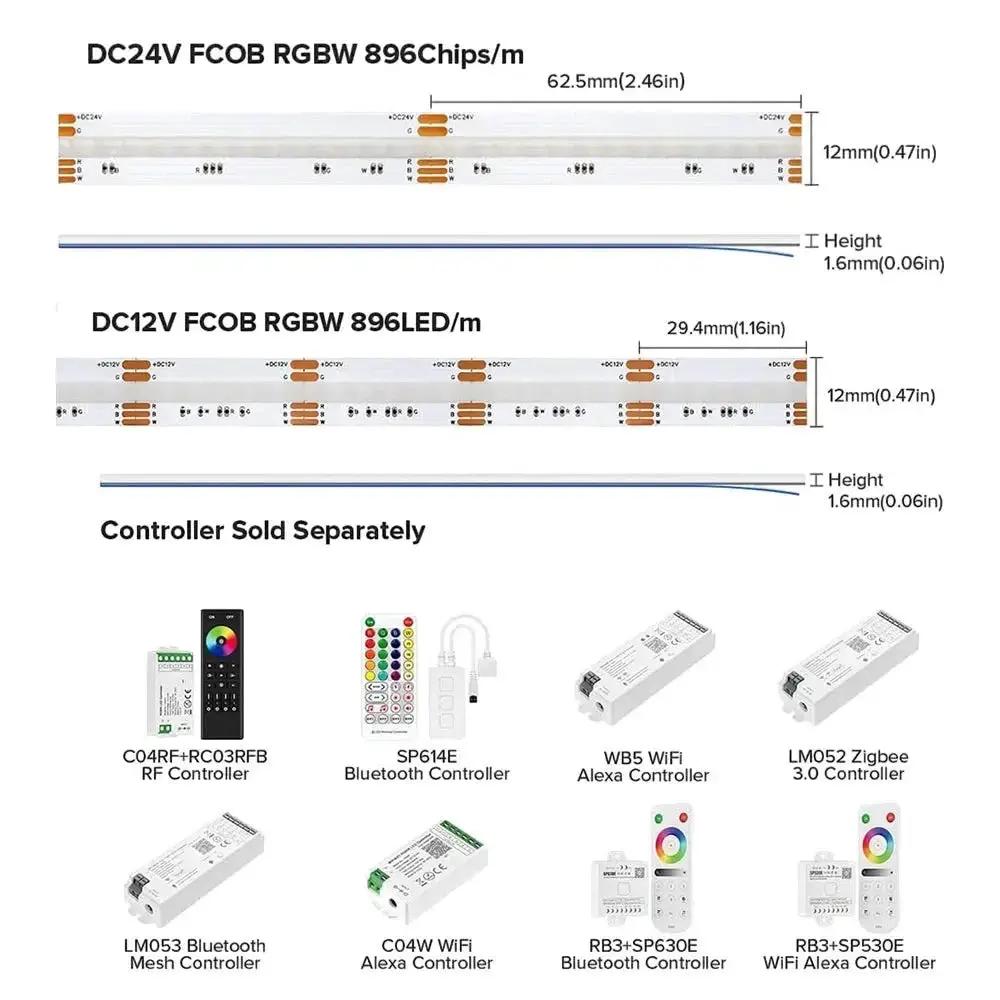 Vibrant RGBW LED Strip for Home Decor