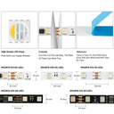 Vibrant RGBW LED Strip for Living Rooms
