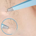 Vibrant Stainless Steel Eyebrow Tweezer Set for Hair Removal