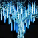 Vibrant Waterproof Meteor Shower LED Outdoor String Lights