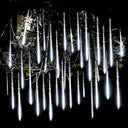 Vibrant Waterproof Meteor Shower LED Outdoor String Lights