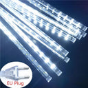 Vibrant Waterproof Meteor Shower LED Outdoor String Lights