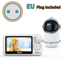 Video Baby Monitor With Enhanced Intercom And Night Vision