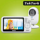 Video Baby Monitor With Enhanced Intercom And Night Vision